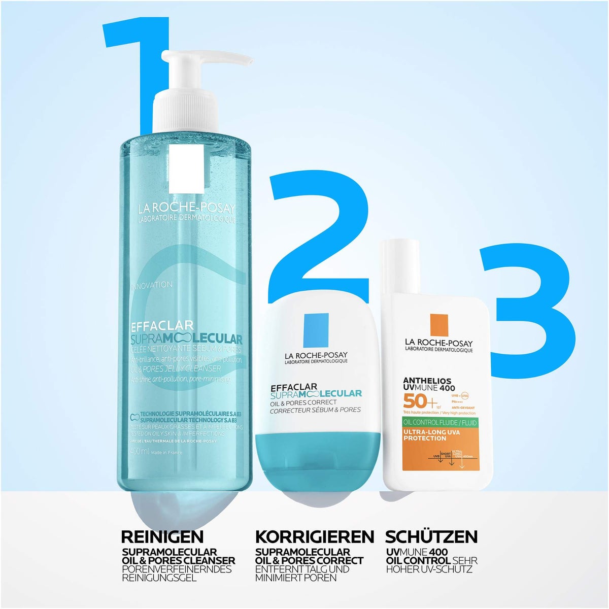 La Roche Posay Effaclar Supramolecular Cleanser 400 ml