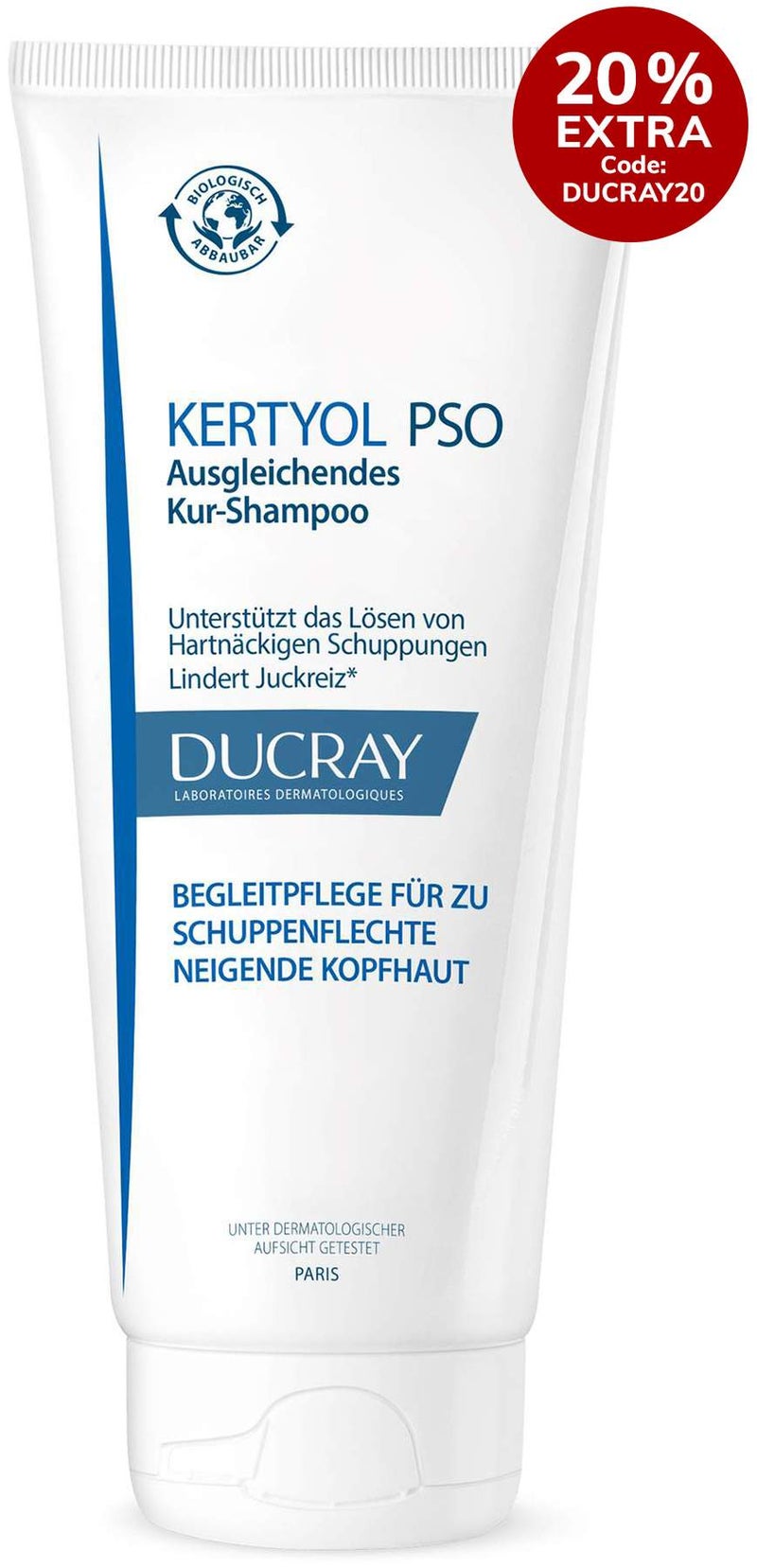 Ducray Kertyol PSO Kur-Shampoo 200 ml