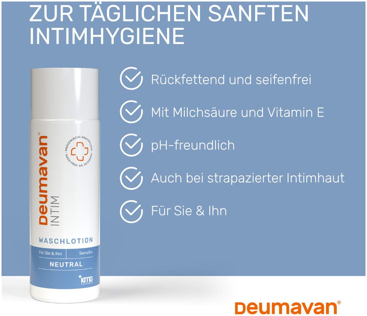 Deumavan Intim Waschlotion Neutral 200 ml