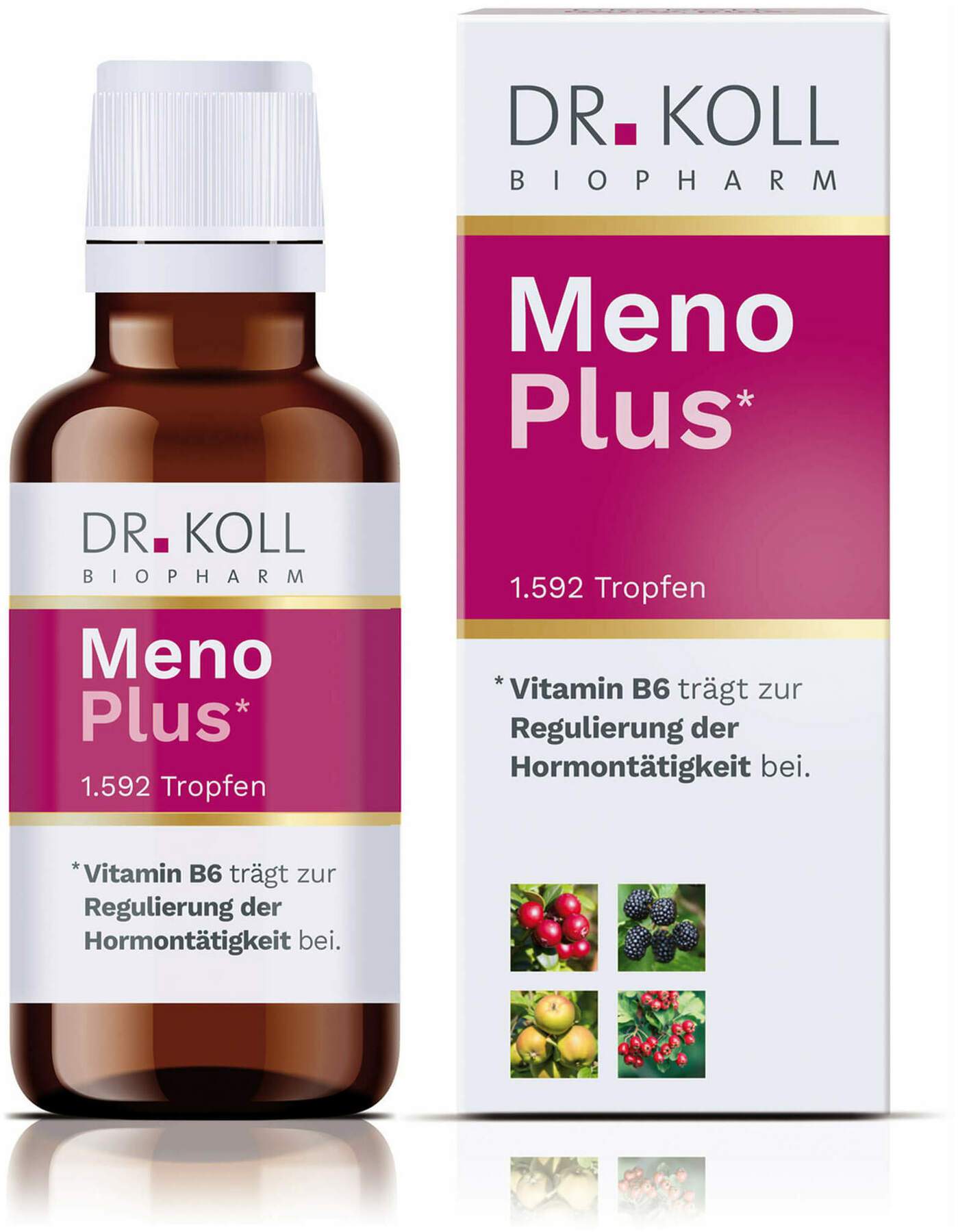 Meno Plus Dr.Koll Gemmo Komplex Vit.B12 B6 C Zink 50ml Tropfen