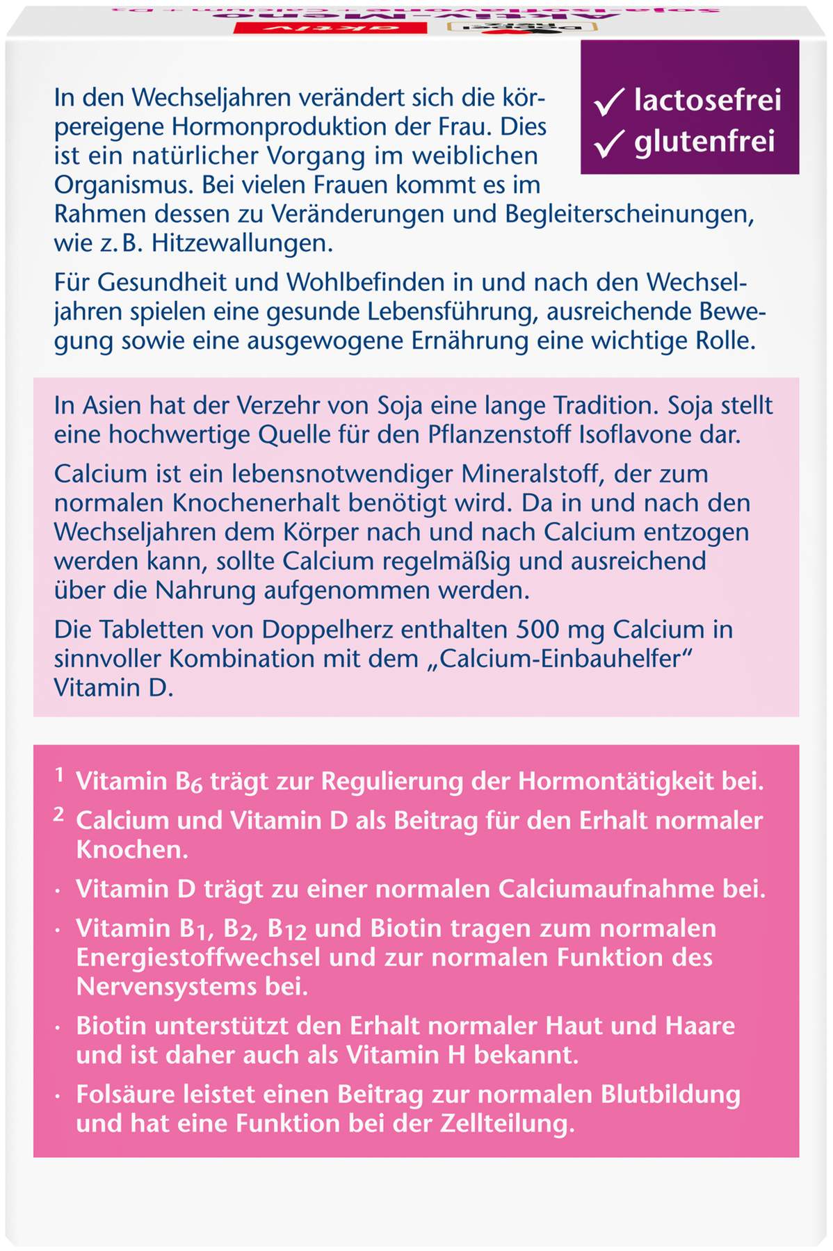 Doppelherz Aktiv - Meno 30 Tabletten