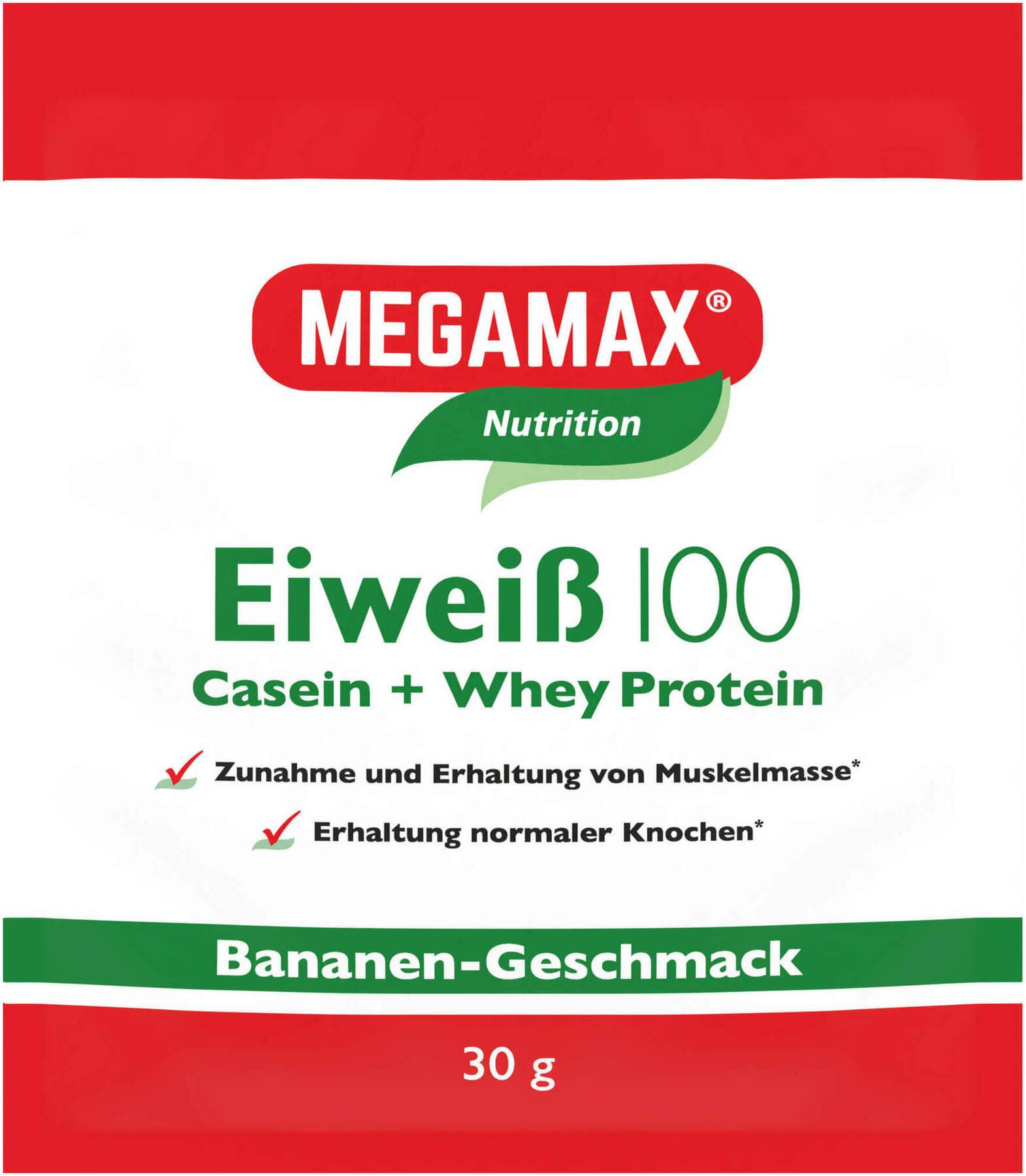 Eiweiß Megamax 100 Banane 30 G  Pulver