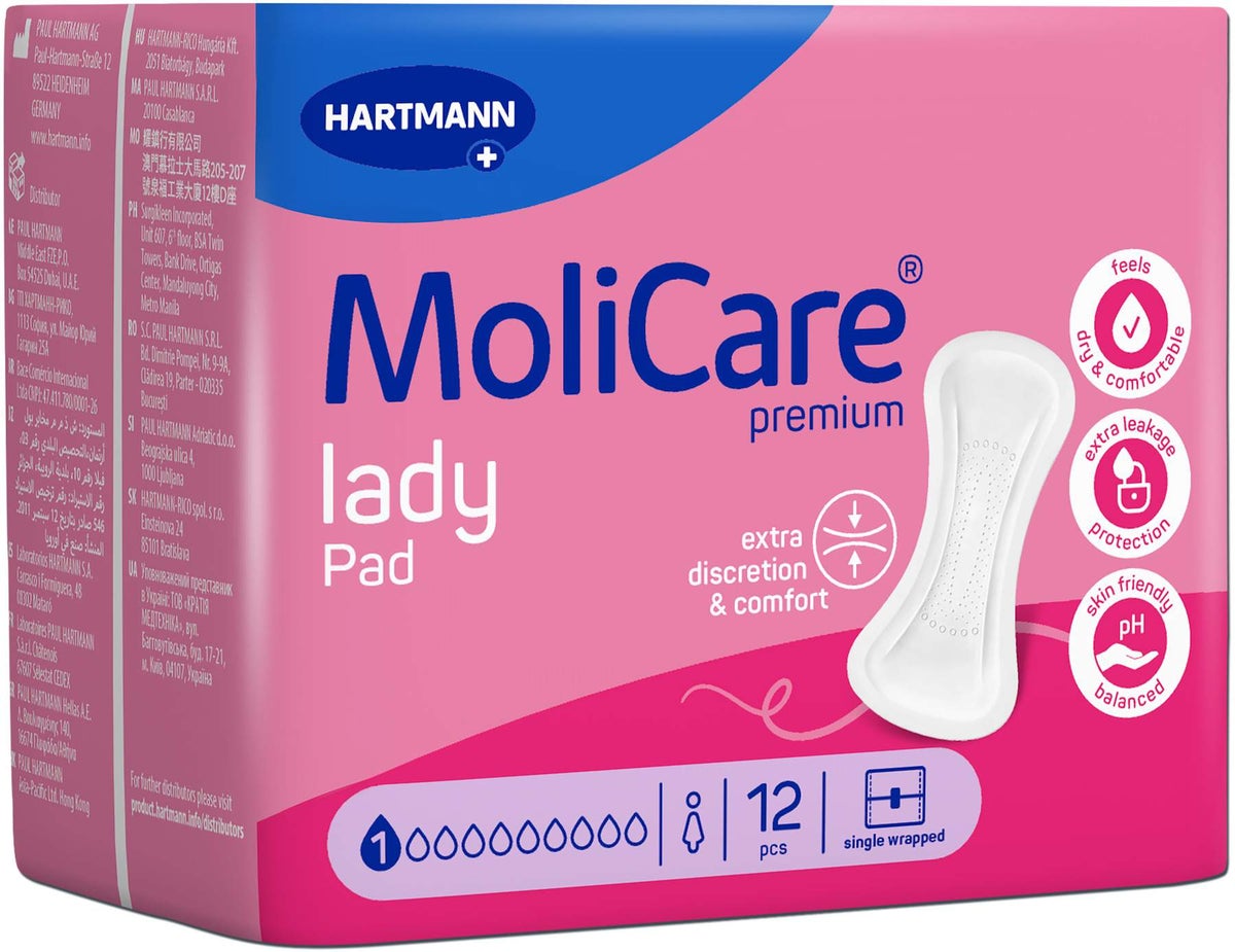 Molicare Premium Lady Pad 1 Tropfen 12 Stück