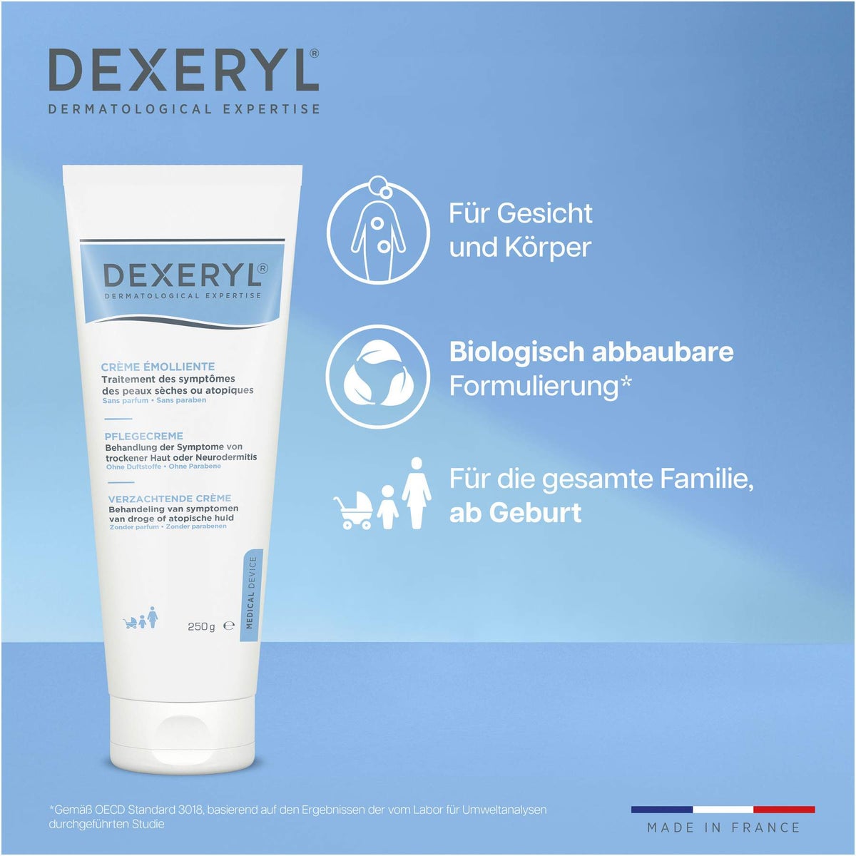 Dexeryl Pflegecreme 250 g