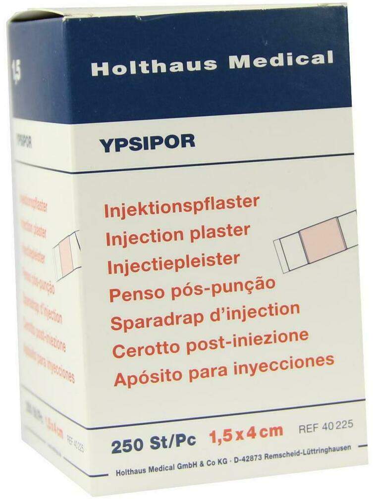 Injektionspflaster Ypsipor Vlies 1,5x4cm 250 Pflaster