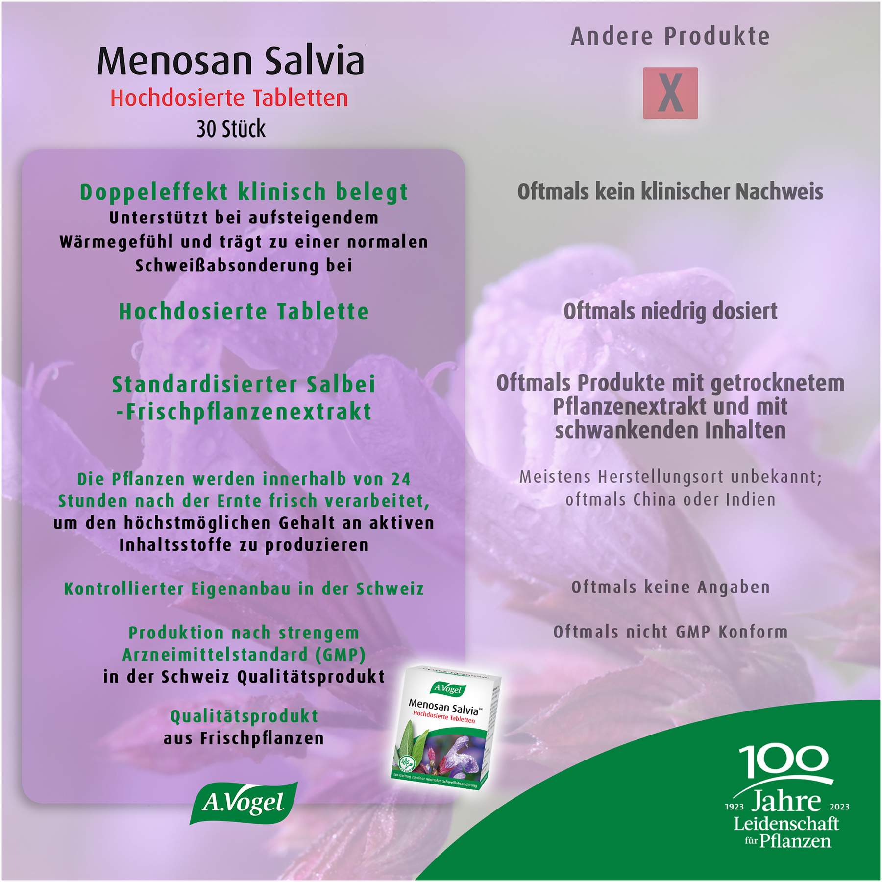 A.Vogel Menosan Salvia Tabletten 30 Stück