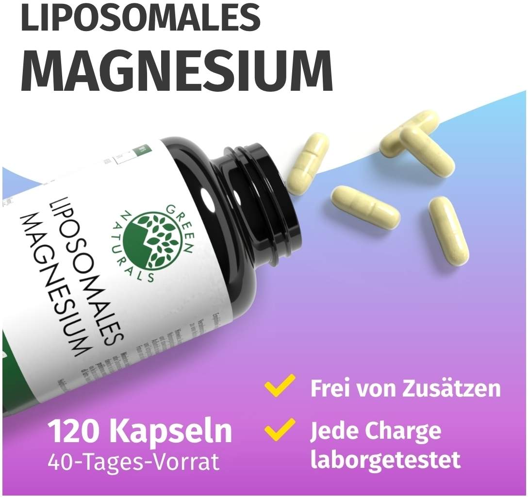 Green Naturals Liposomales Magnesium 120 Kapseln