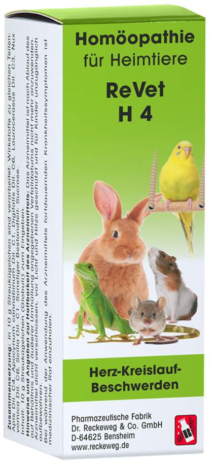 Revet H 4 Globuli F.Heimtiere 10g