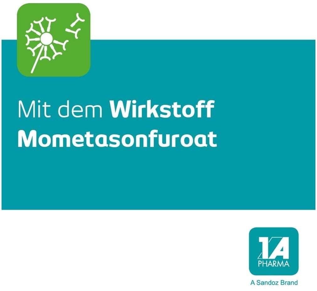 Mometason 1A Pharma bei Heuschnupfen 50µg pro Sprühstoß 18 g