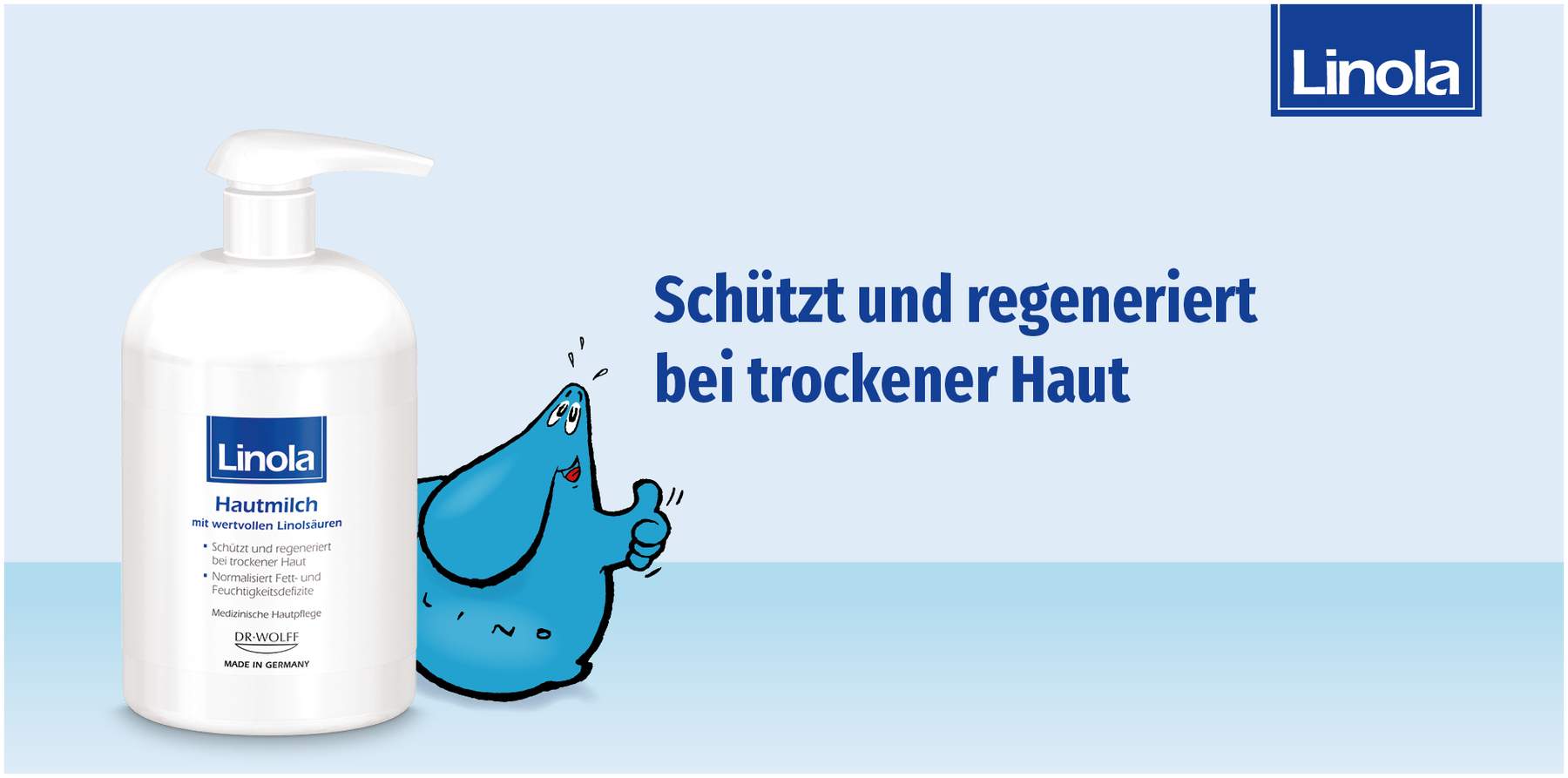 Linola Hautmilch im Spender 500 ml