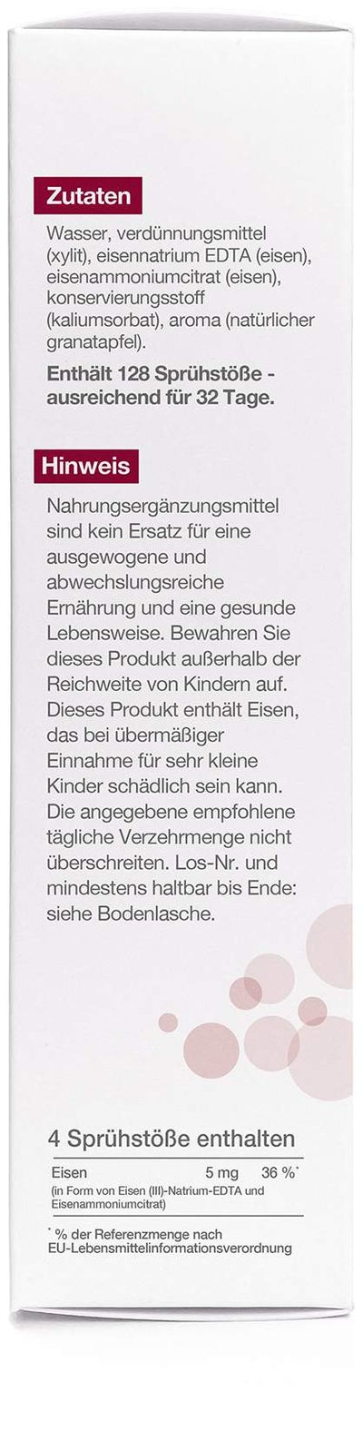 Betteryou Eisen-Spray 5 mg Direkt 25 ml