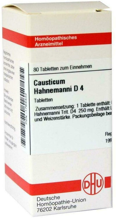 Dhu Causticum Hahnemanni D4 80 Tabletten