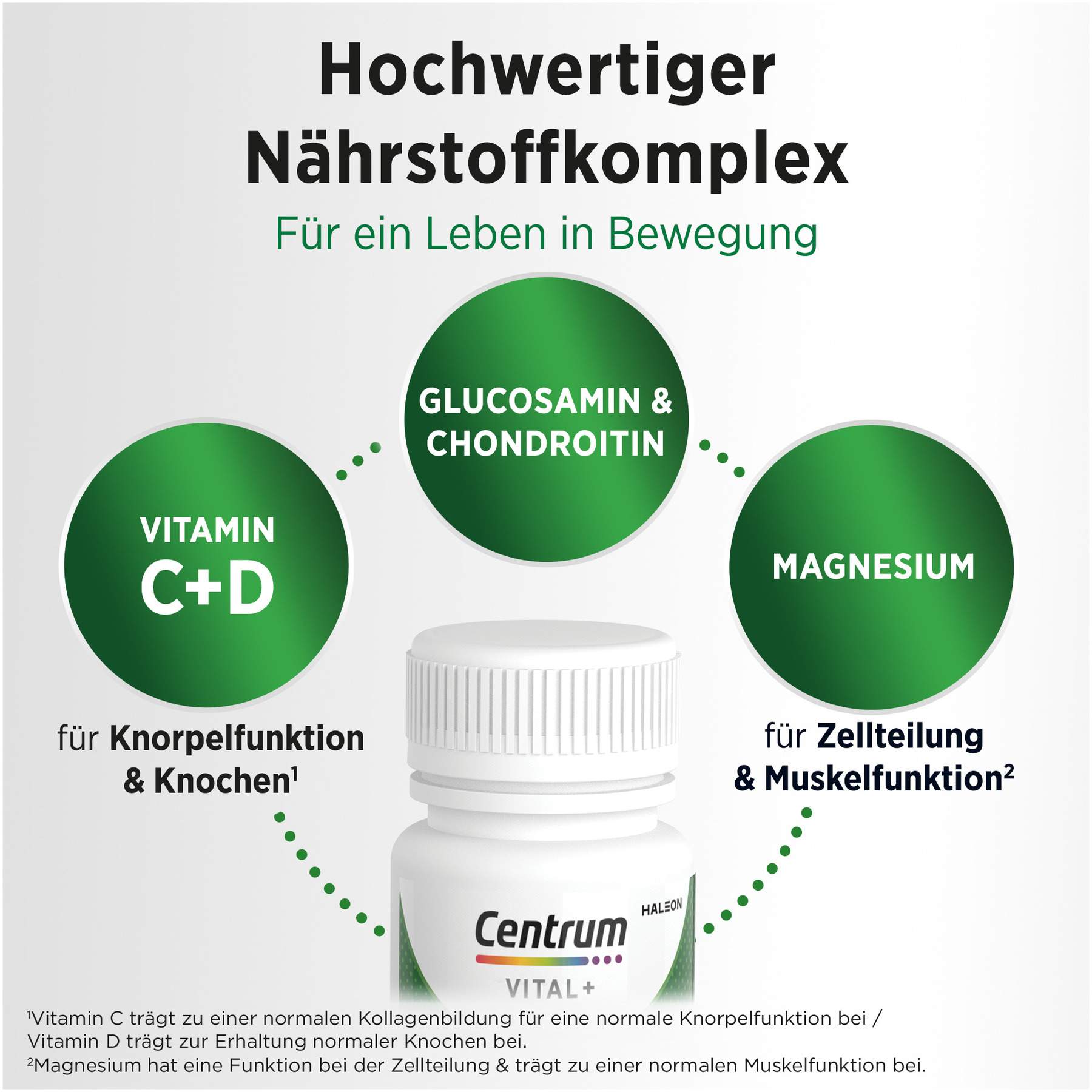 Centrum Vital+ Knochen Knorpel & Muskeln 30 Tabletten