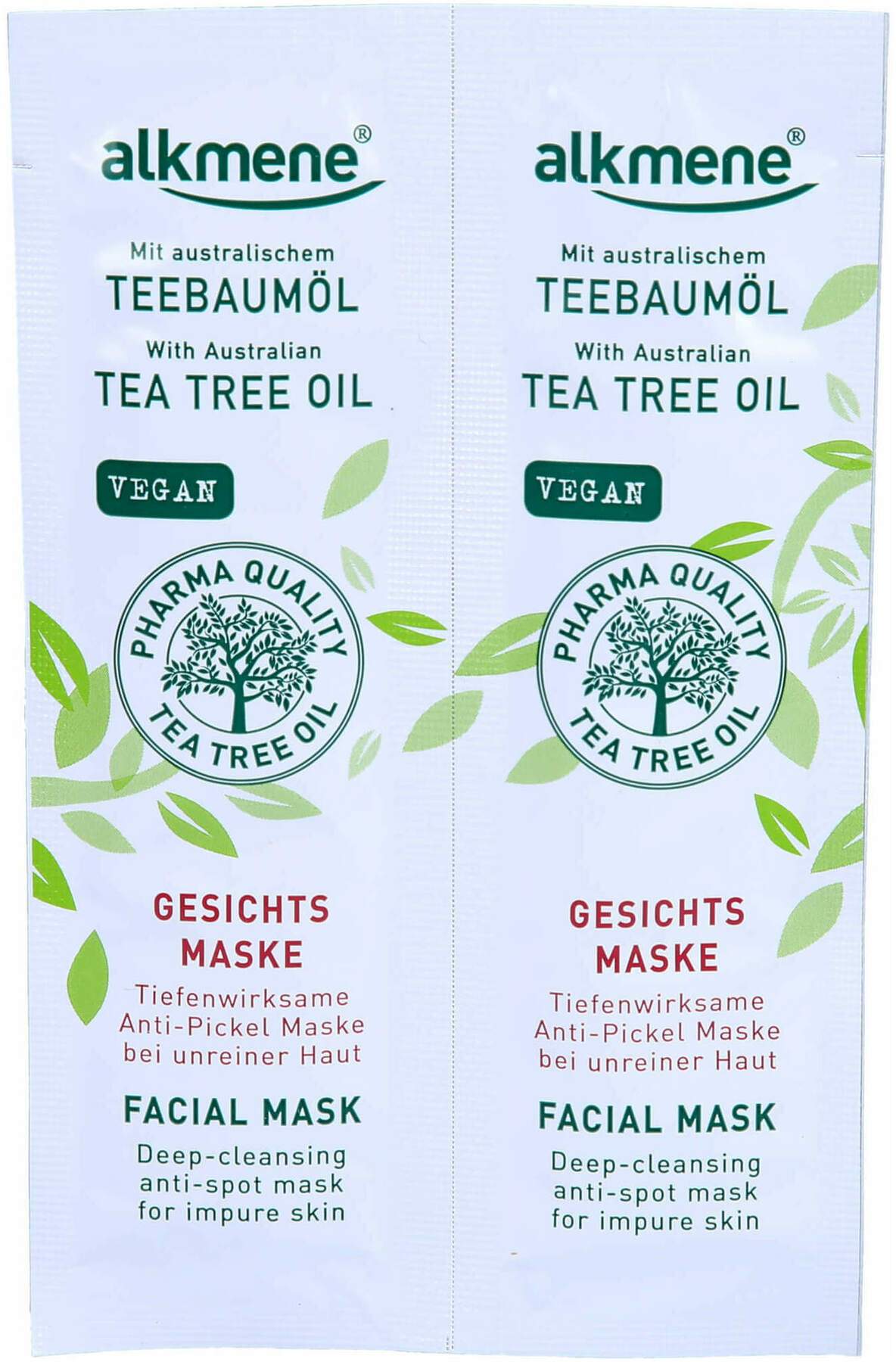 Alkmene Teebaum Gesichtsmaske 2 X 6 ml