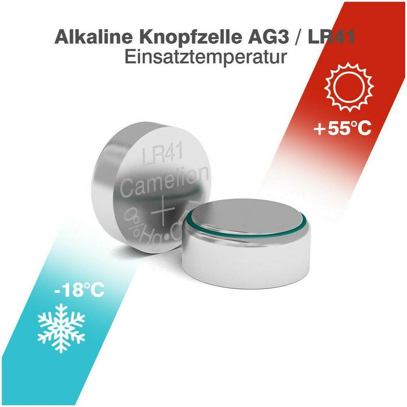 AG3-LR41 ALKALINE KNOPFZELLE 2 St.Alkaline AG3 - LR41-LR736-392-BP2