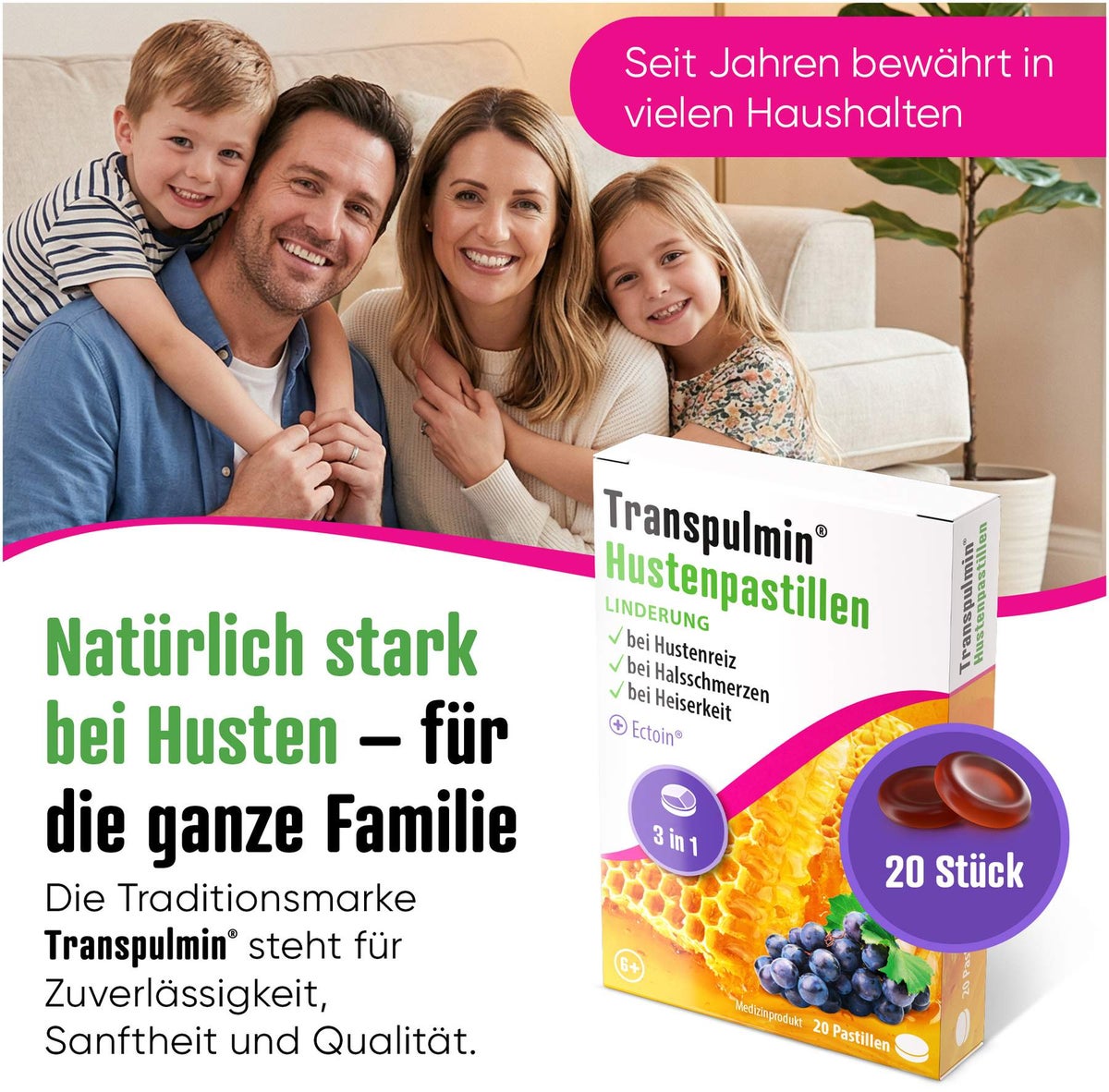 Transpulmin 20 Hustenpastillen