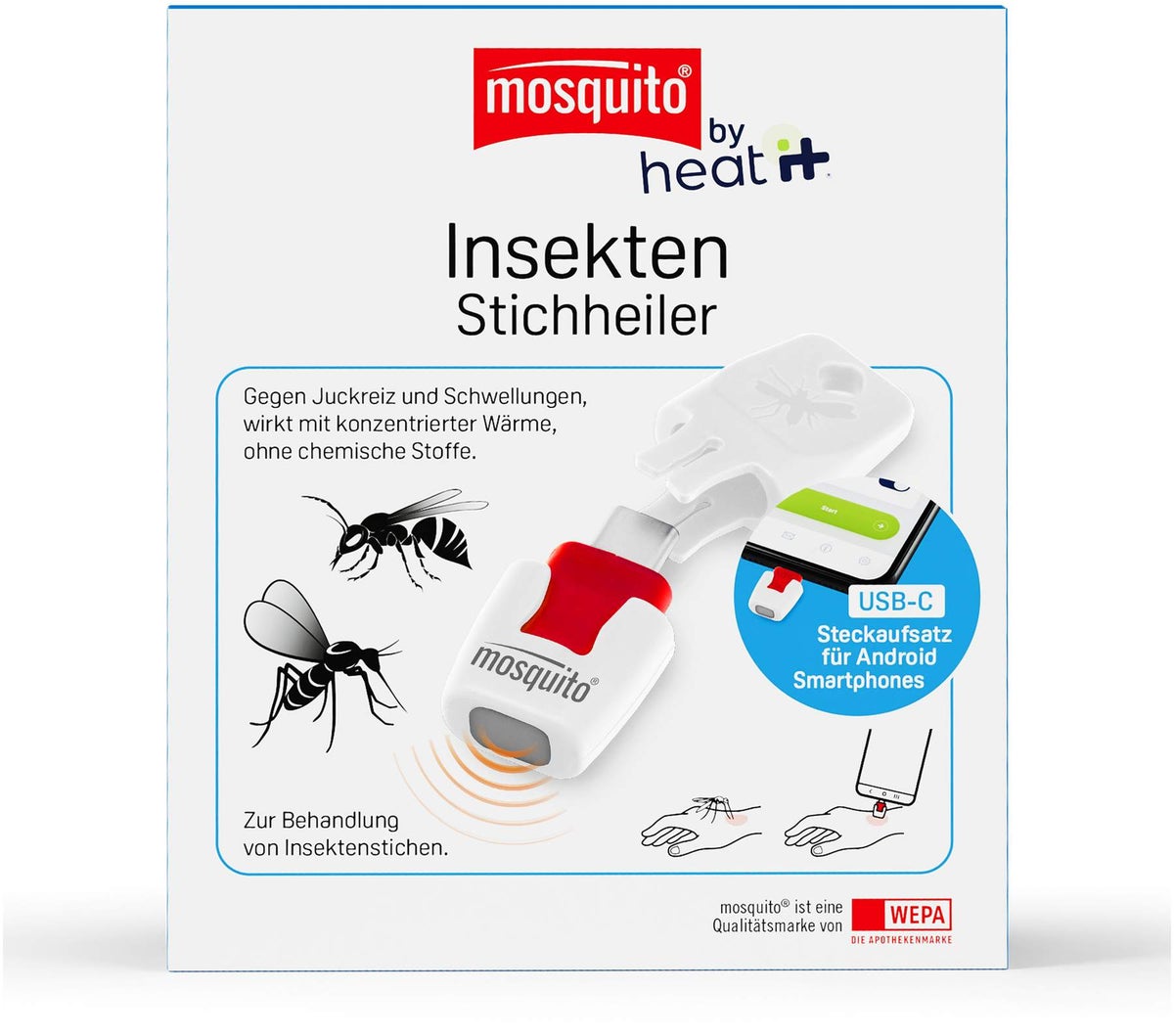 Mosquito heat it USB-C Insekten-Stichheiler 1 Stück