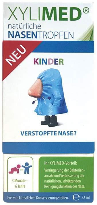 Miradent Xylimed Kid s Natürliche Nasentropfen 22 ml