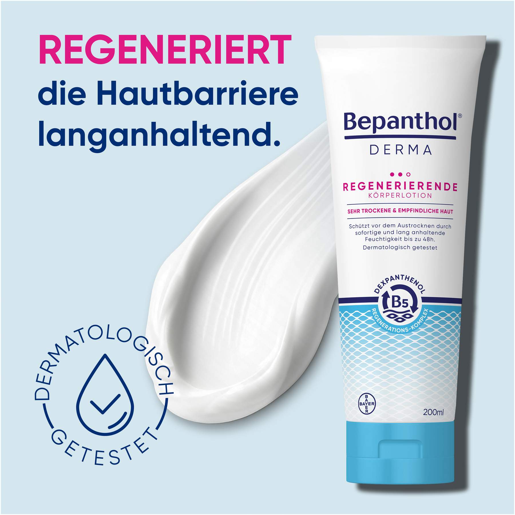 Bepanthol DERMA Regenerierende Körperlotion 200 ml Tube