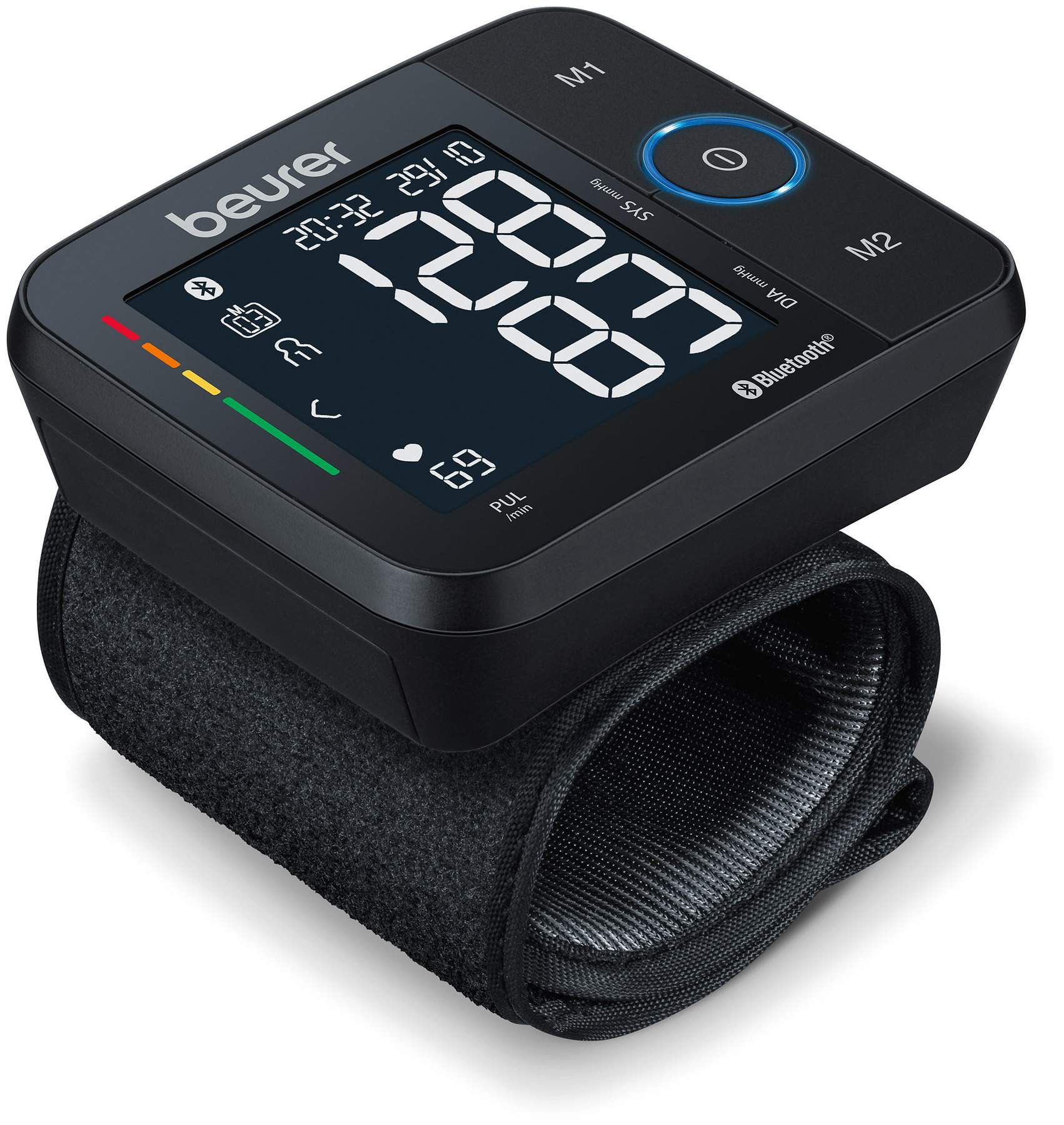 BEURER Handgelenk Blutdruckmessgerät mit Bluetooth BC54