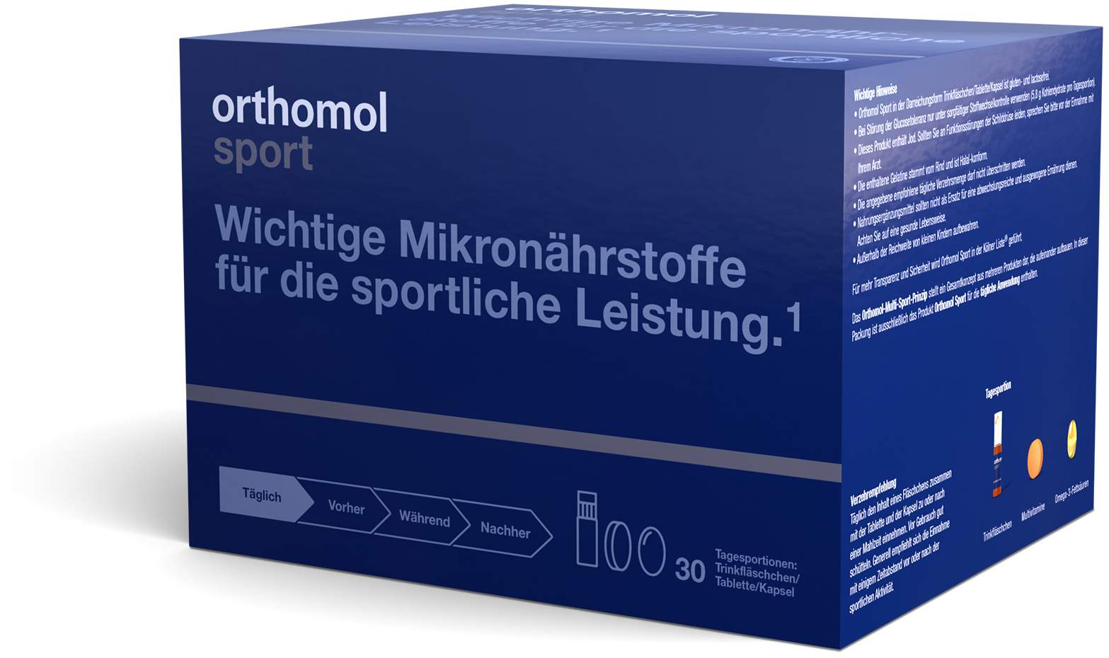 Orthomol Sport 30 Trinkampullen