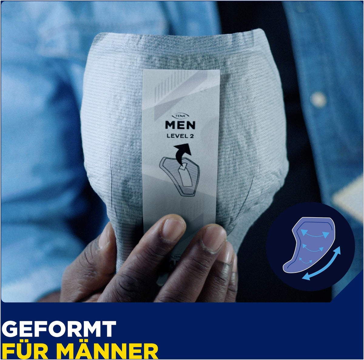 Tena Men Active Fit Level 2 Inkontinenz Einlagen 20 Stück