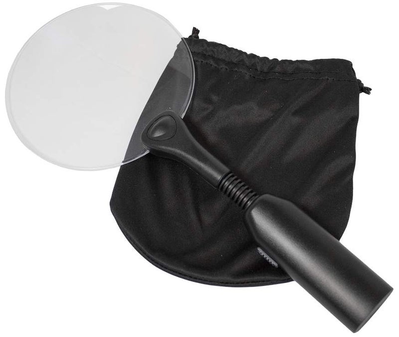 Möller-Therm LED-Standlupe mit abnehmbarem Fuß