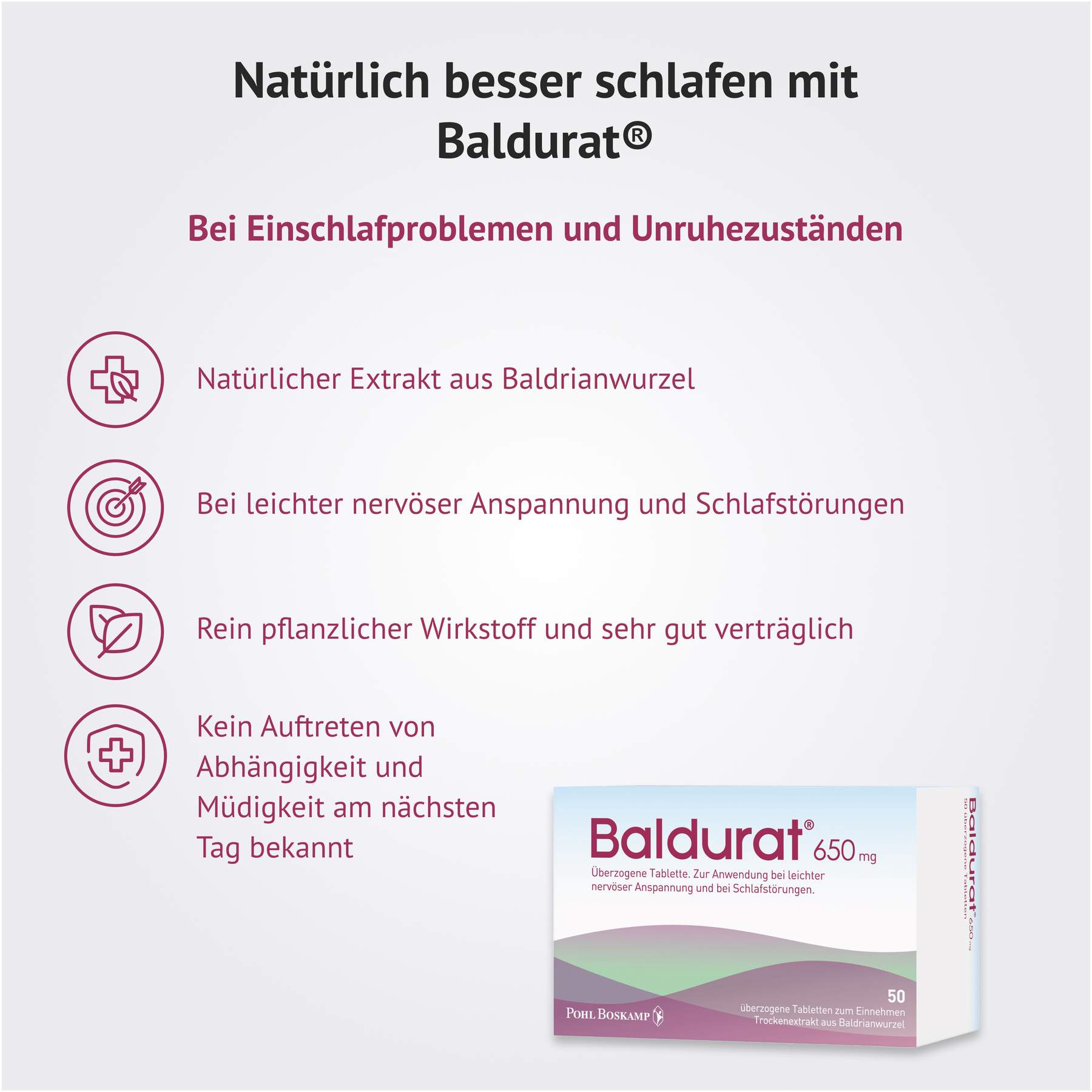 Baldurat 50 Filmtabletten
