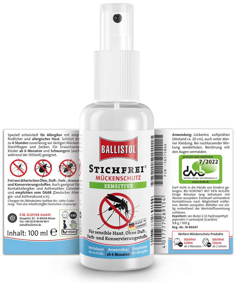 Ballistol Stichfrei sensitiv 100 ml Spray