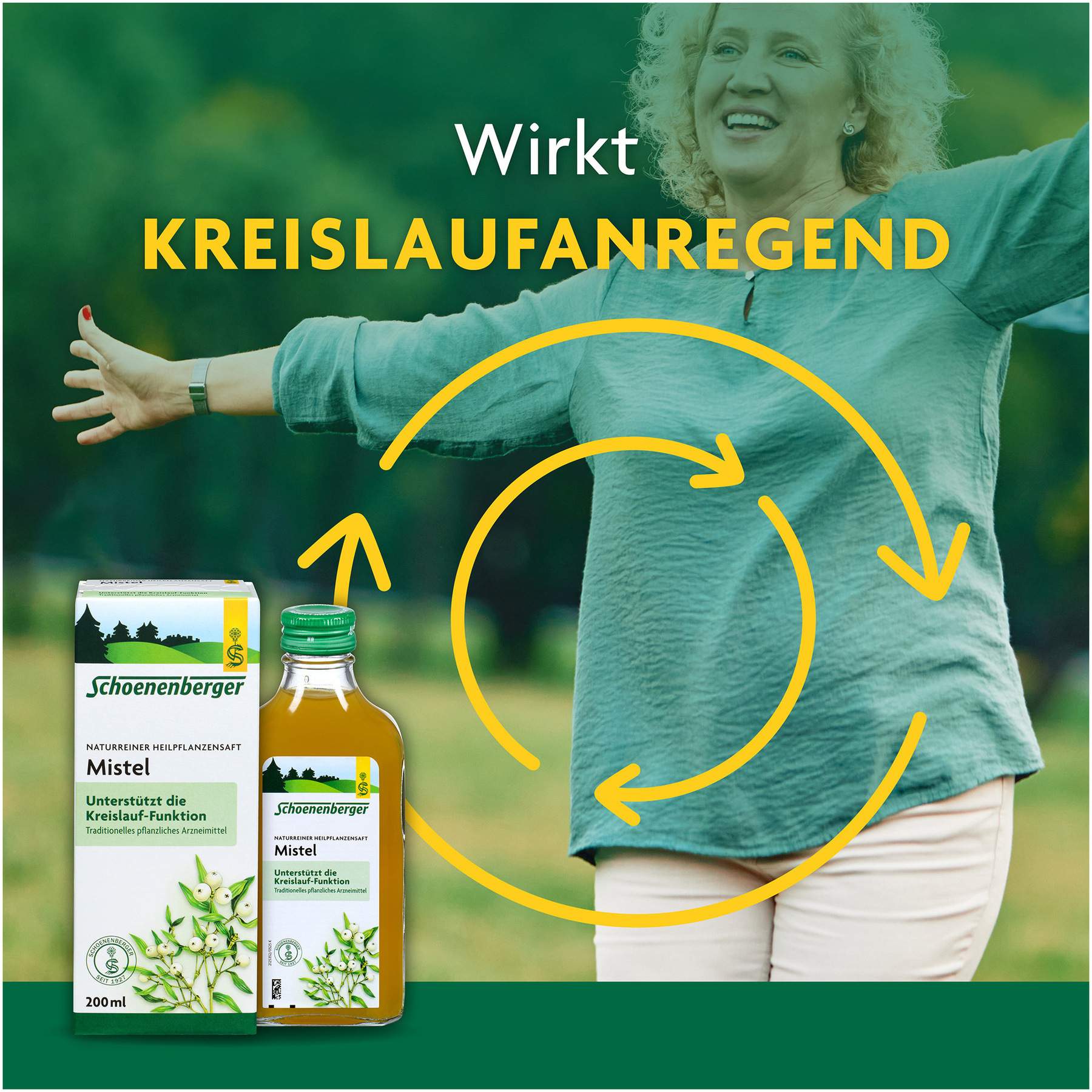 Mistel Schoenenberger Heilpflanzensäfte 3 X 200 ml Saft