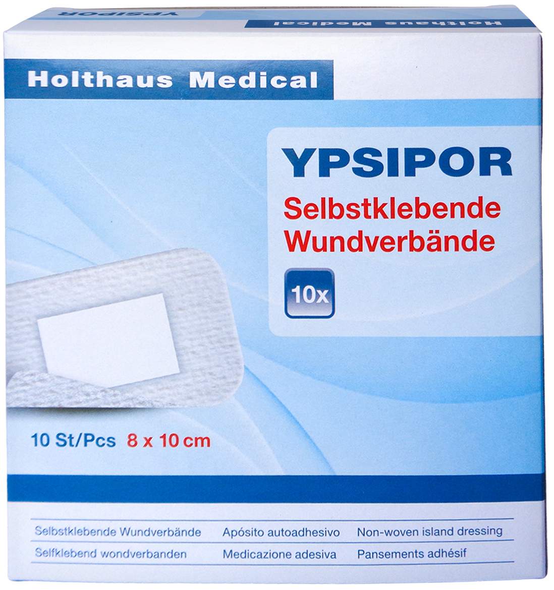 Wundverband Steril Ypsipor 8x10 cm