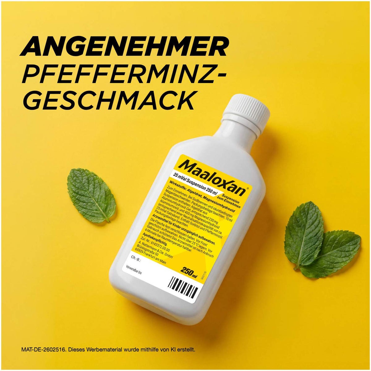 Maaloxan 25 mVal Suspension 250 ml Suspension