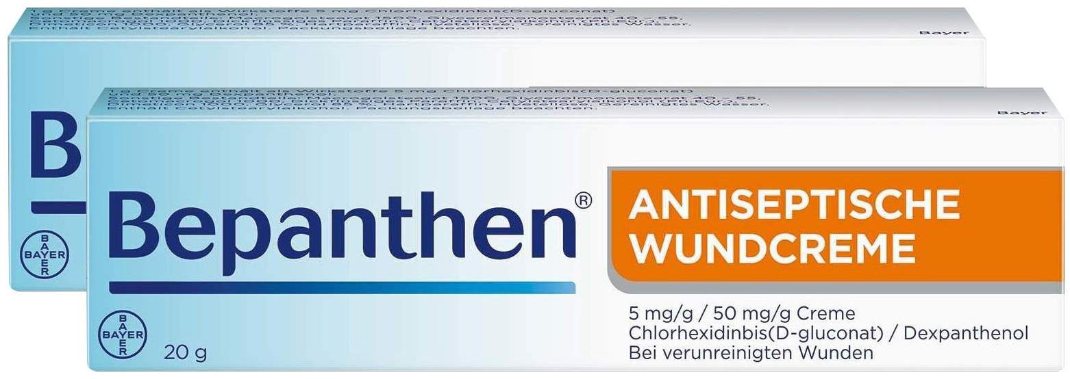 Bepanthen  Antiseptische Wundcreme 2 x 20 g