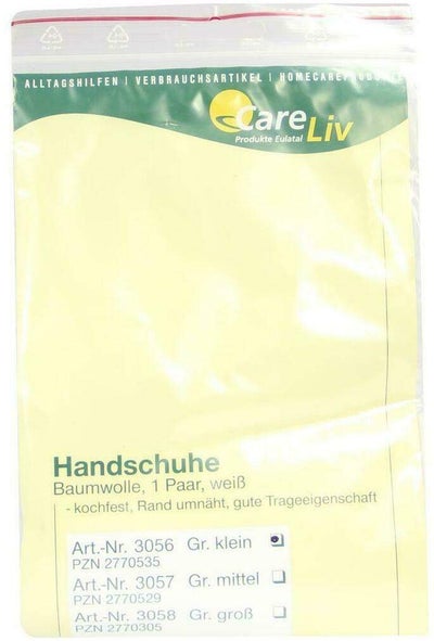 Zwirnhandschuhe Baumwolle Klein 1 Paar