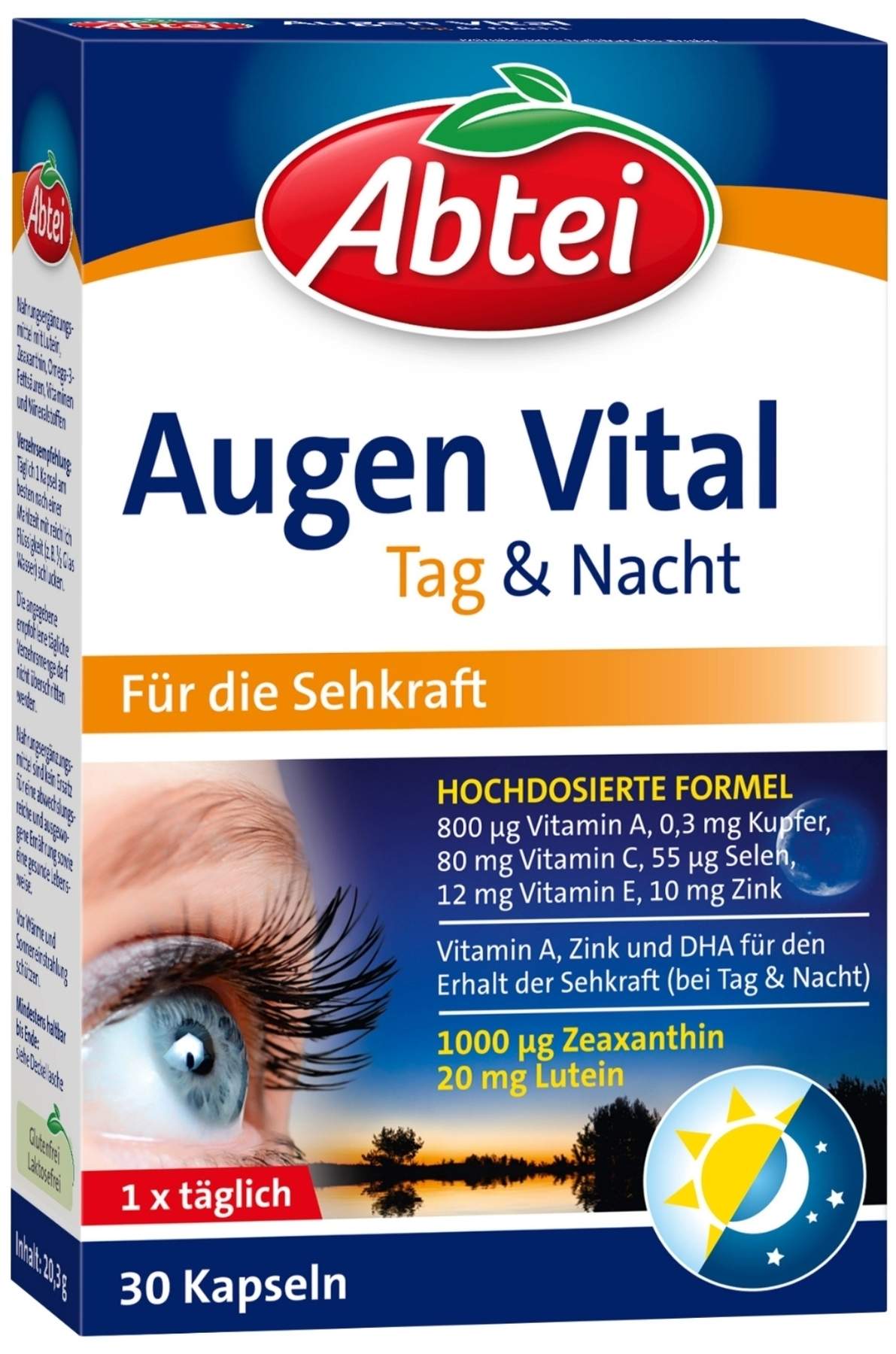 Abtei Augen Vital Tag & Nacht 30 Kapseln