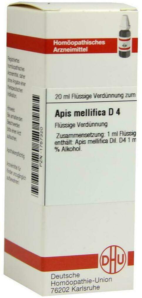 Dhu Apis Mellifica D4 20 ml Dilution