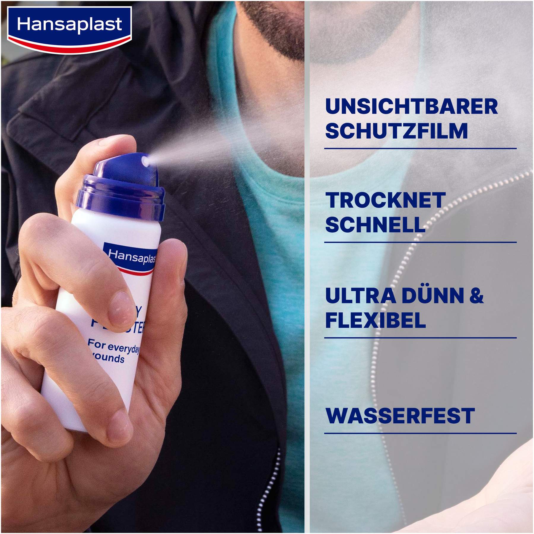 Hansaplast Zweite Haut Schutz Sprühpflaster 40 ml