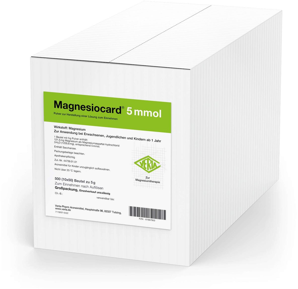 Magnesiocard 5 Mmol Pulver 10 X 50 Beutel