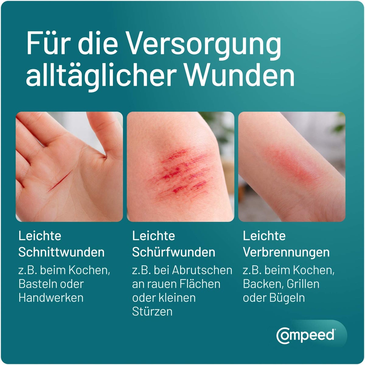 Compeed Multi-Wundpflaster SmartSkin medium 9 Stück