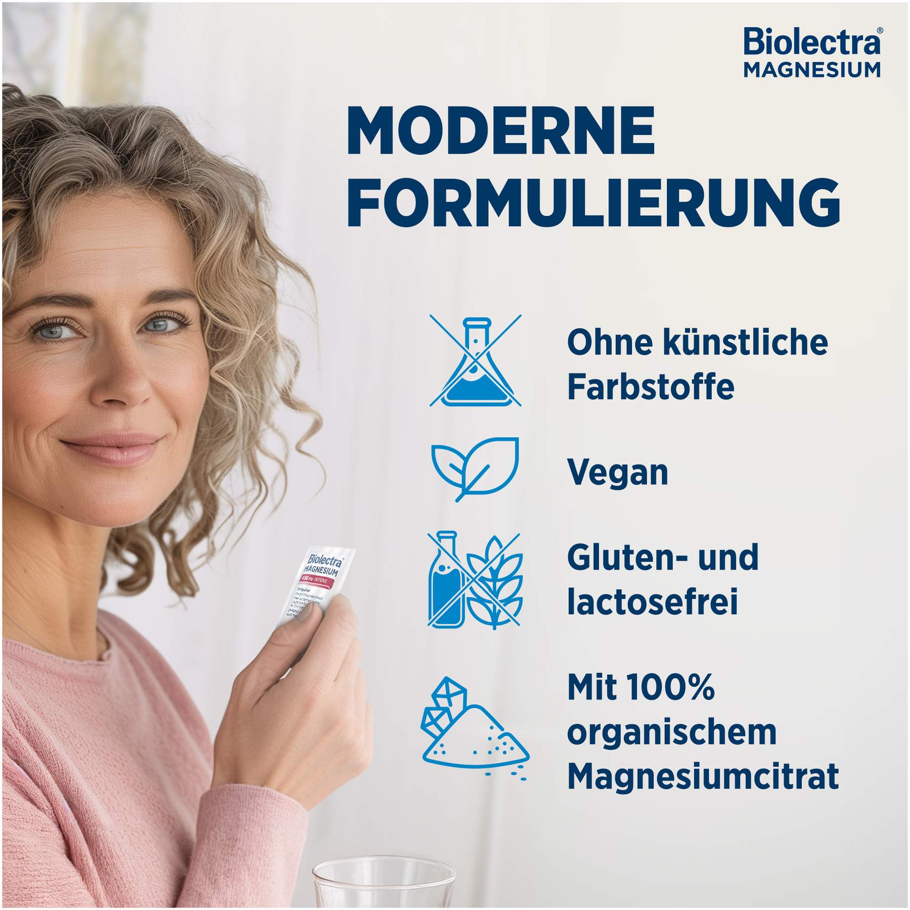 Biolectra Magnesium 486 mg intens Trinkpulver Orange-Mango 20 Stück