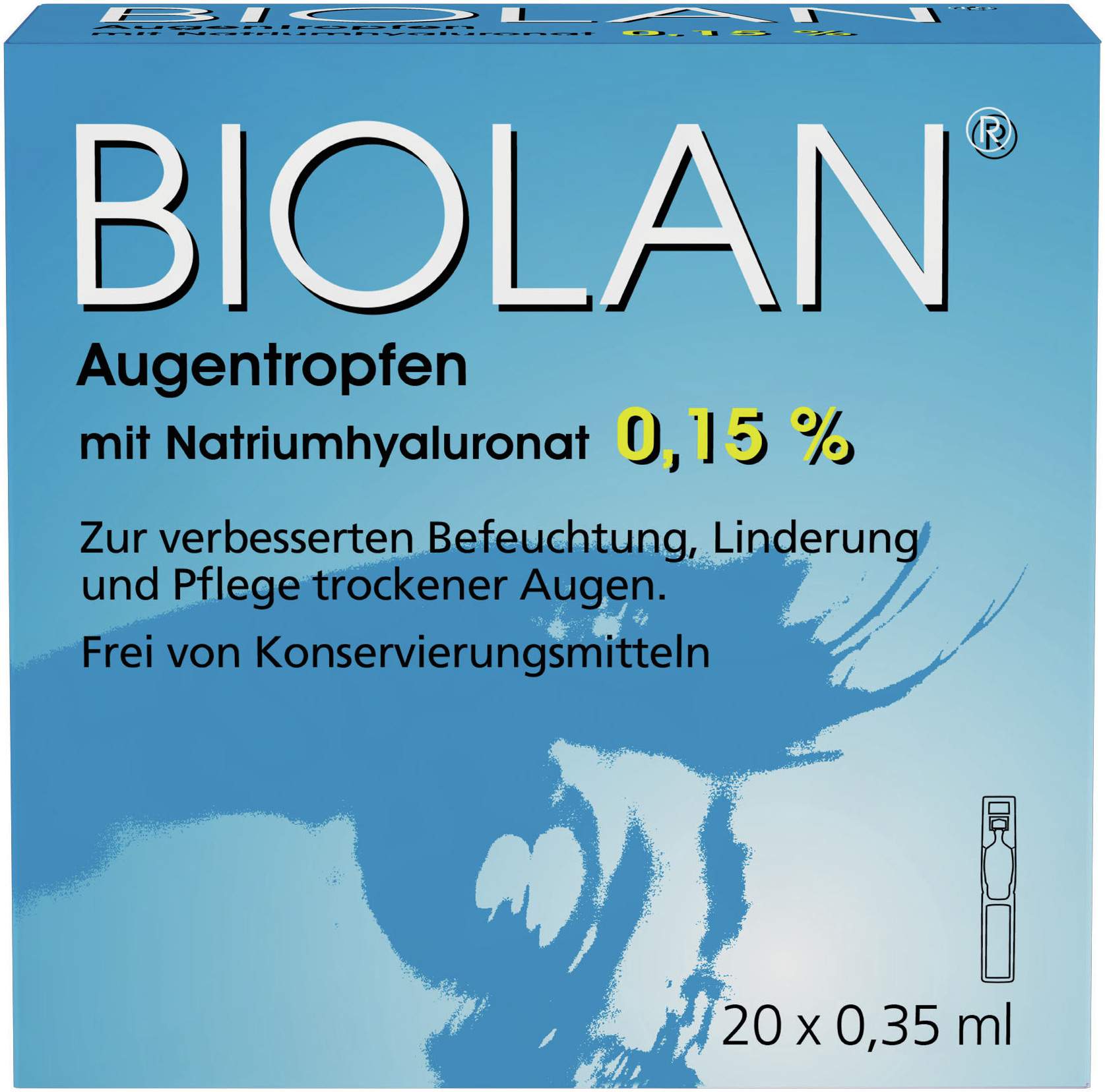 Biolan Augentropfen Einzeldosispipetten 20x0.35 Ml...