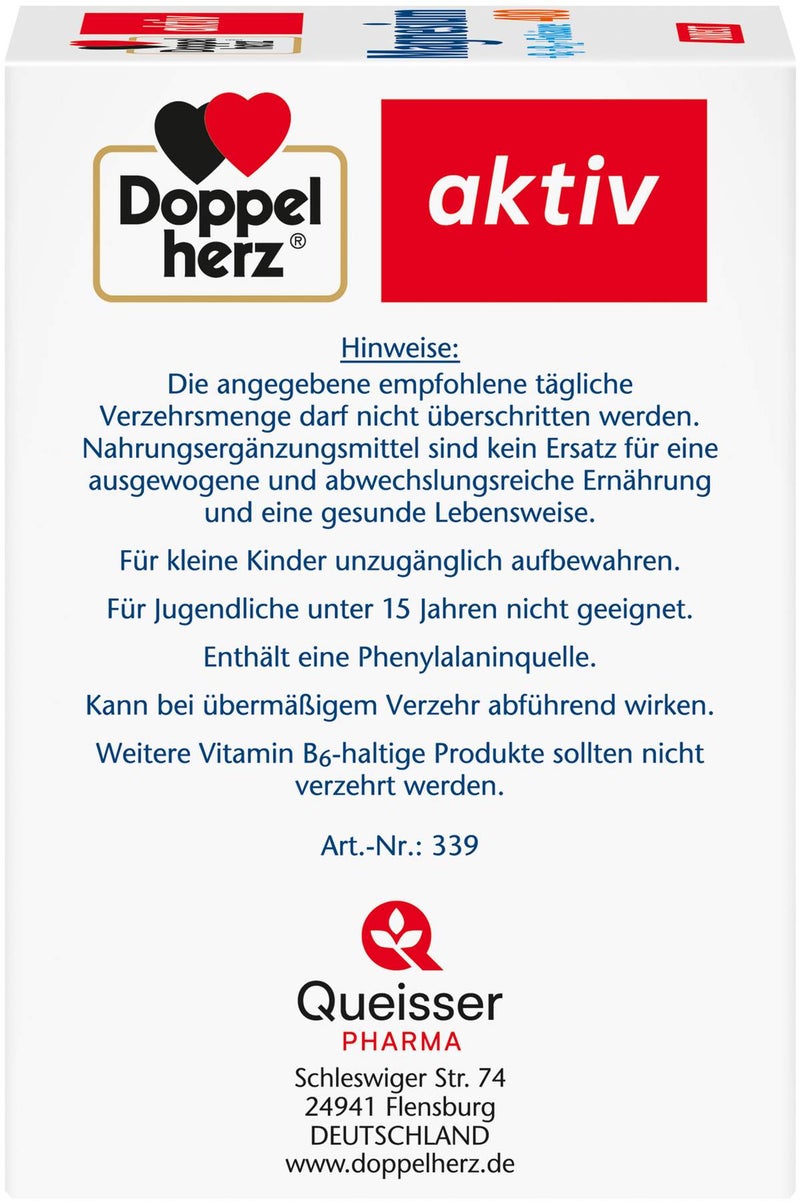 Doppelherz aktiv Magnesium+B Vitamine 40 Direct Pellets