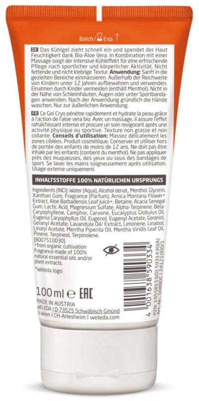 Weleda Sport Kühlgel Arnika 100 ml