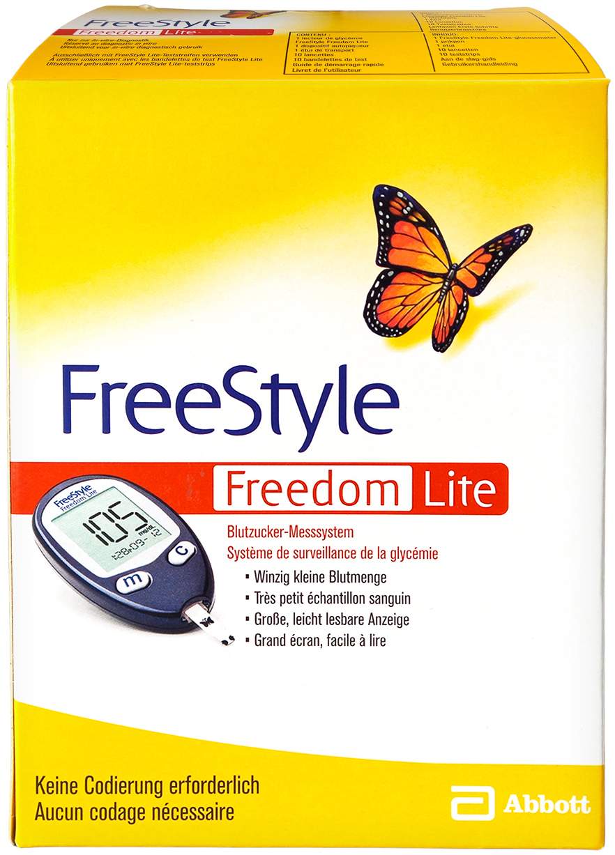 Freestyle Freedom Lite Set mg-dl ohne Codieren 1 Stück