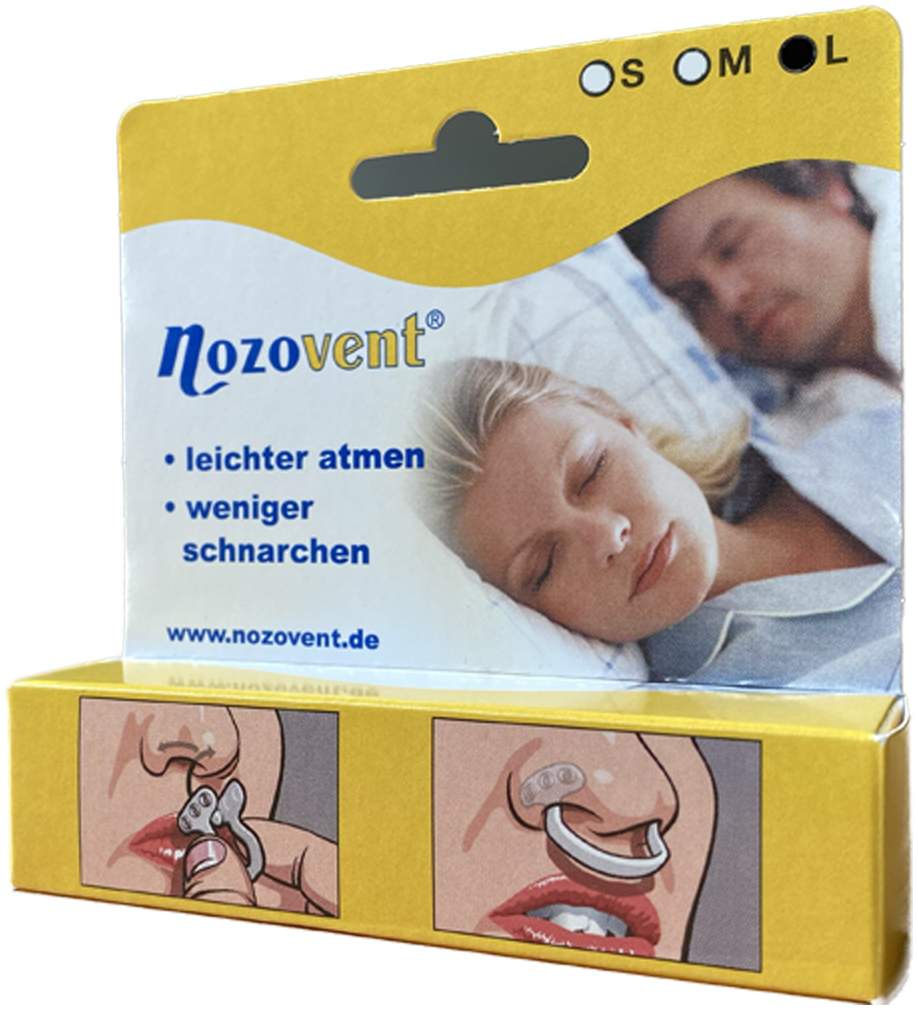 Nozovent Large Nasenklammern 2 Stück