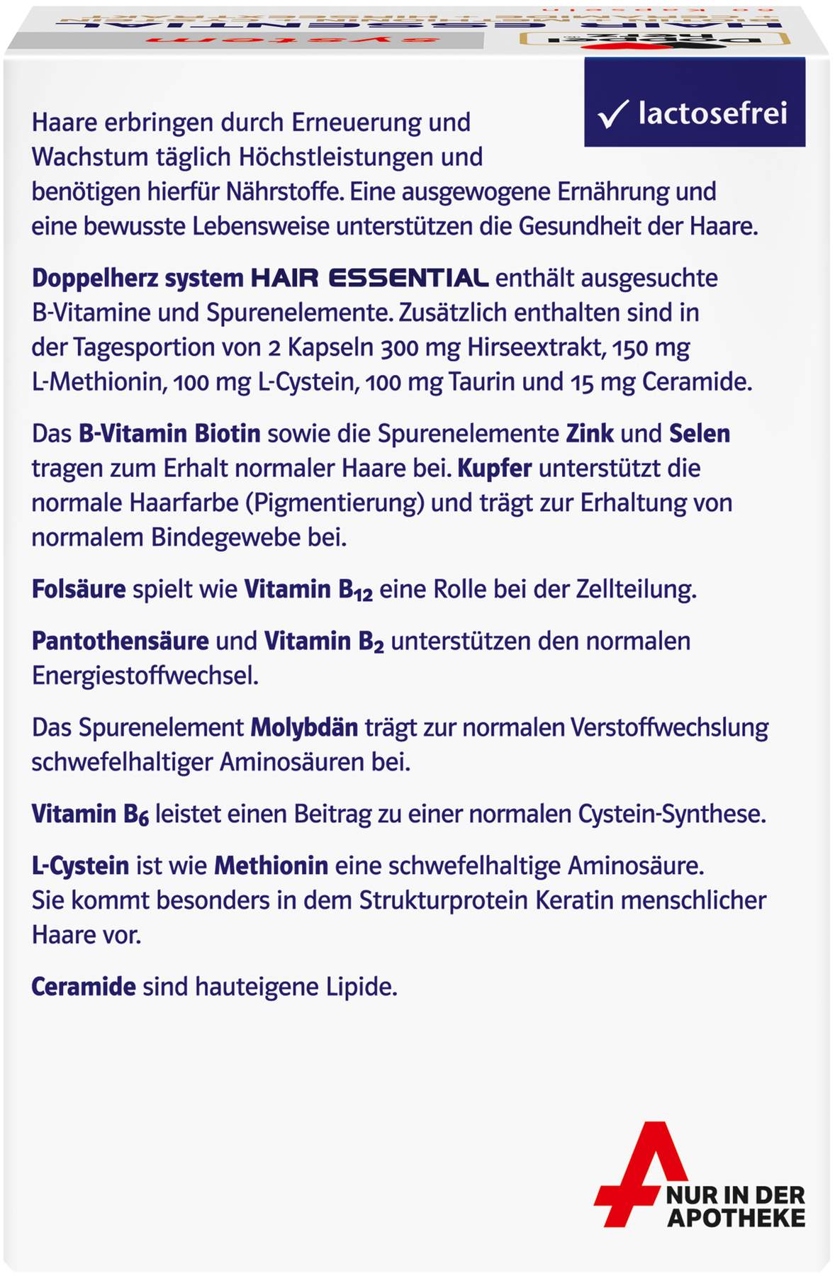 Doppelherz system Hair Essential 60 Kapseln