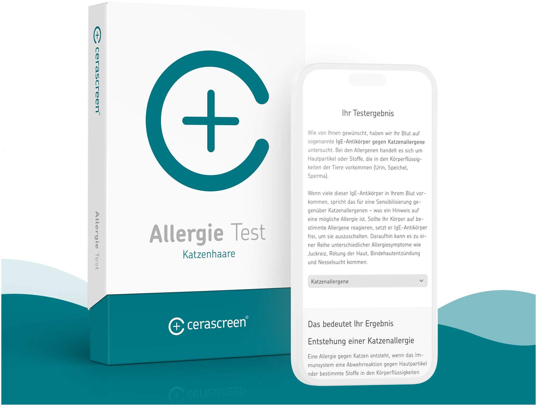 Cerascreen Allergie-Test-Kit Katzenhaare Blut