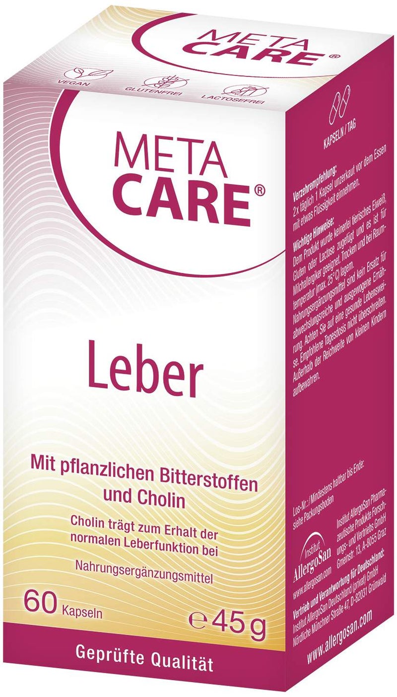 Metacare Leber 60 Kapseln