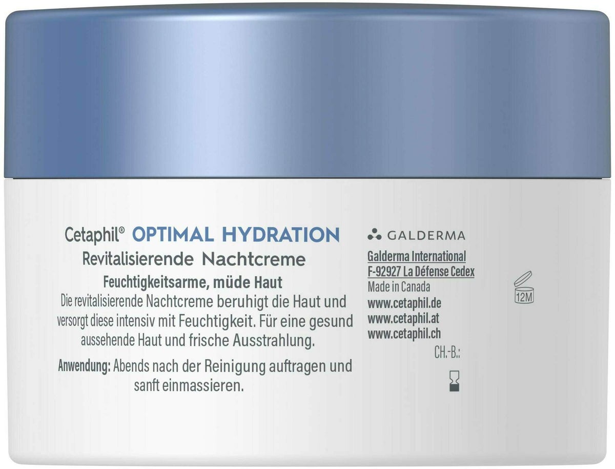 Cetaphil Optimal Hydration Revitalisierende Nachtpflege 48 g