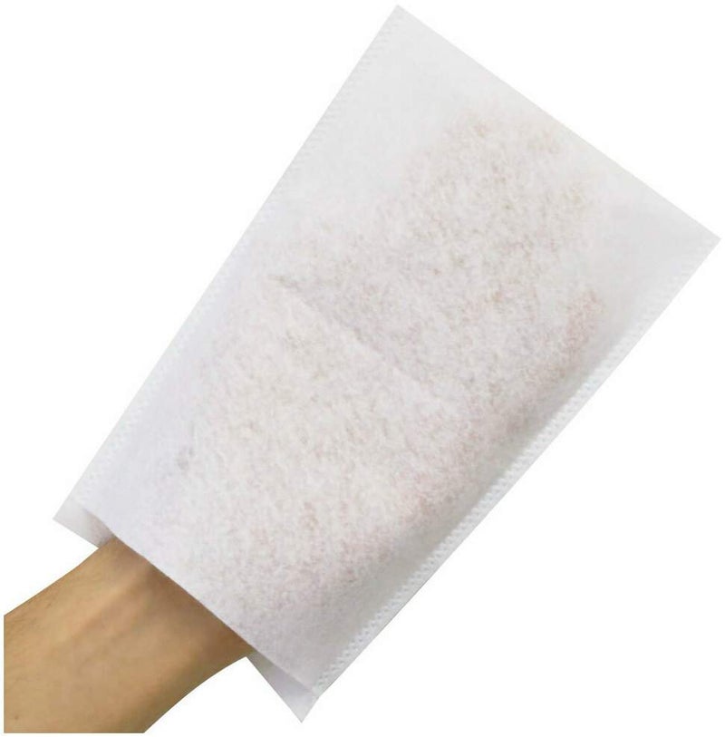 Waschhandschuh  Molton  15,5 x 21 cm weiß 50 Stück